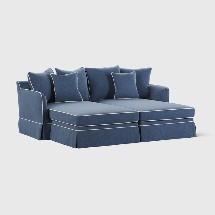 Noosa Double Chaise Daybed Navy