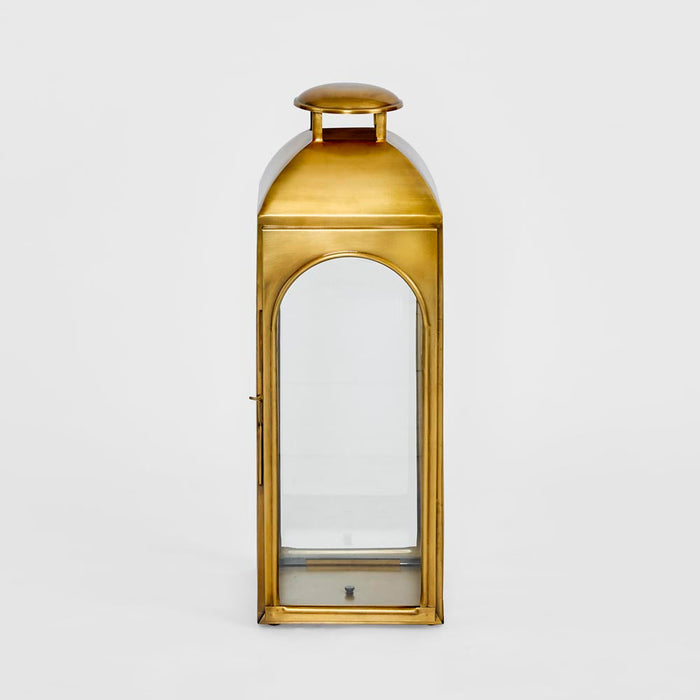 Coachhouse Lantern Large Brass - Outdoor