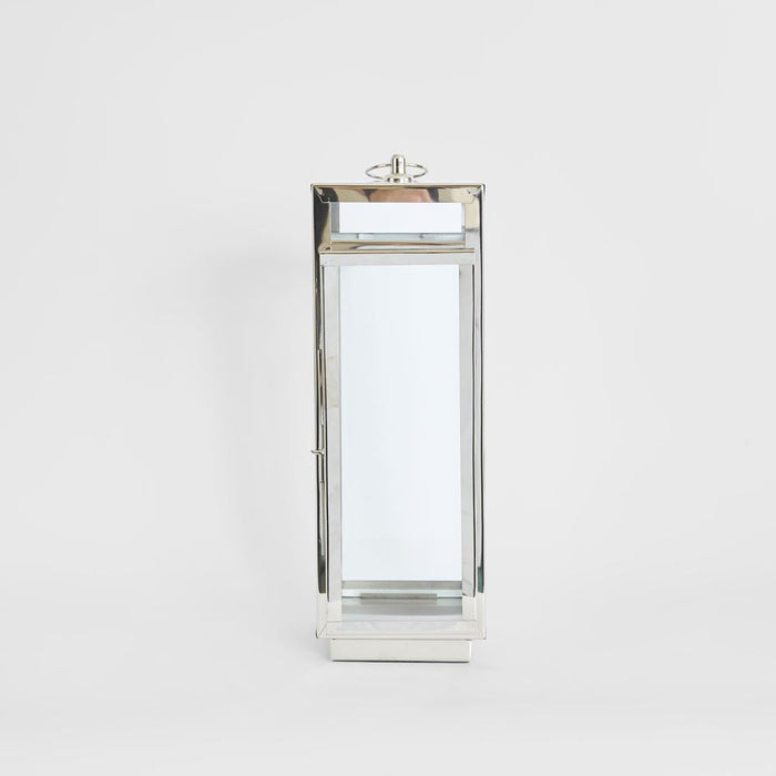 Charlotte Lantern Small Nickel
