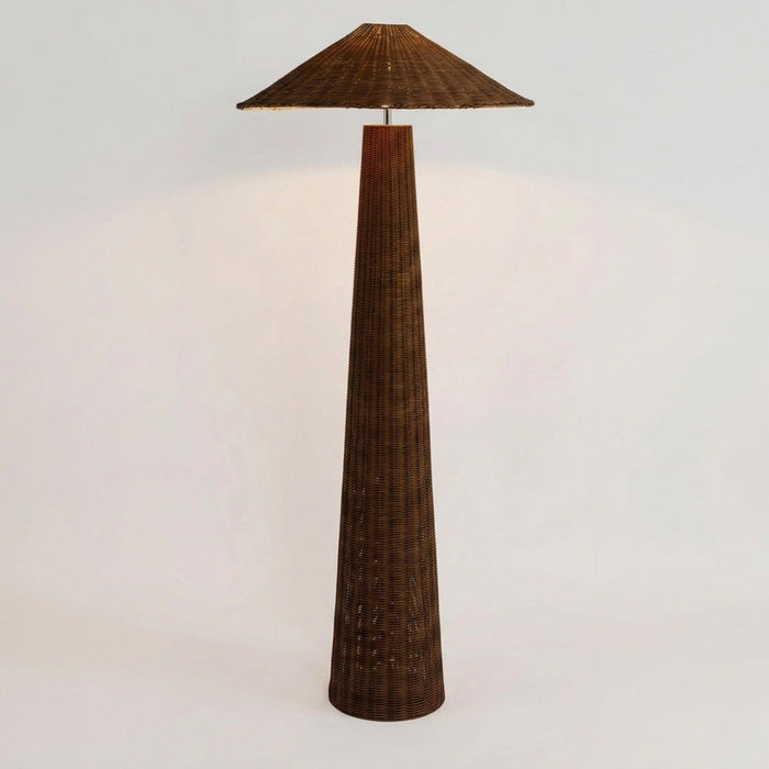 Apex Rattan Floor Lamp Base