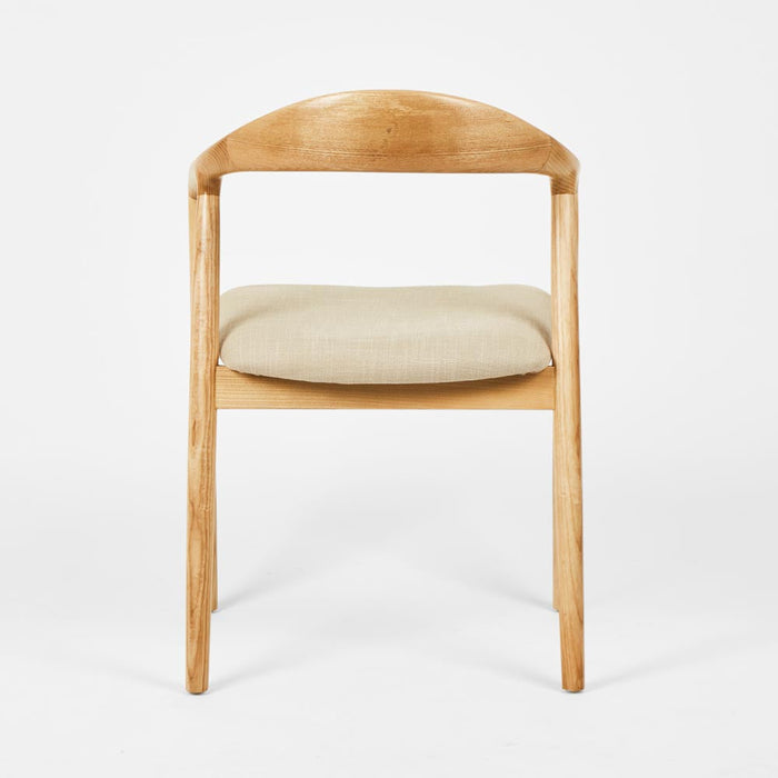 Mason Dining Chair Ash Natural Fabric
