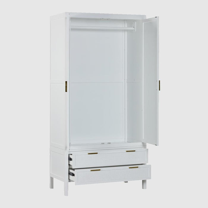 Santorini Wardrobe in White