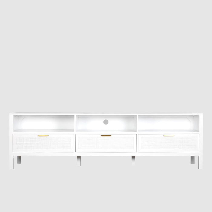 Santorini Large Media Unit White