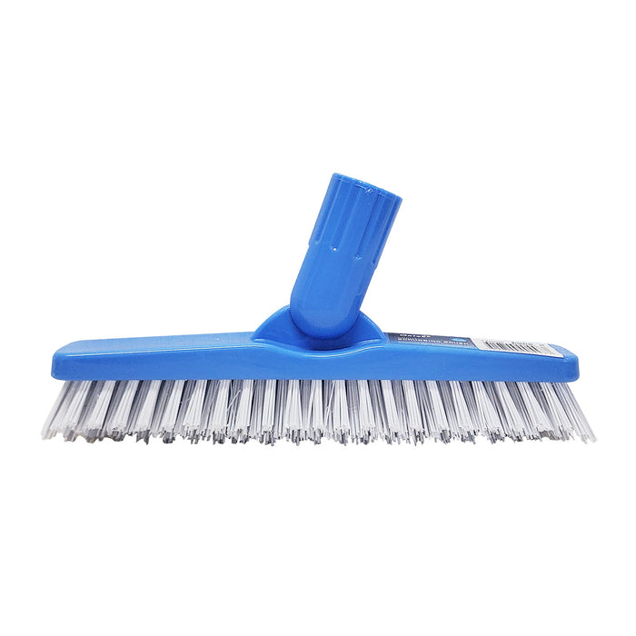 Oates B-BY0556B Hyg Grade Grout SCRUBBING Brush, Blue, STIFF CHISELLED BRISTLES WITH SWIVEL HEAD