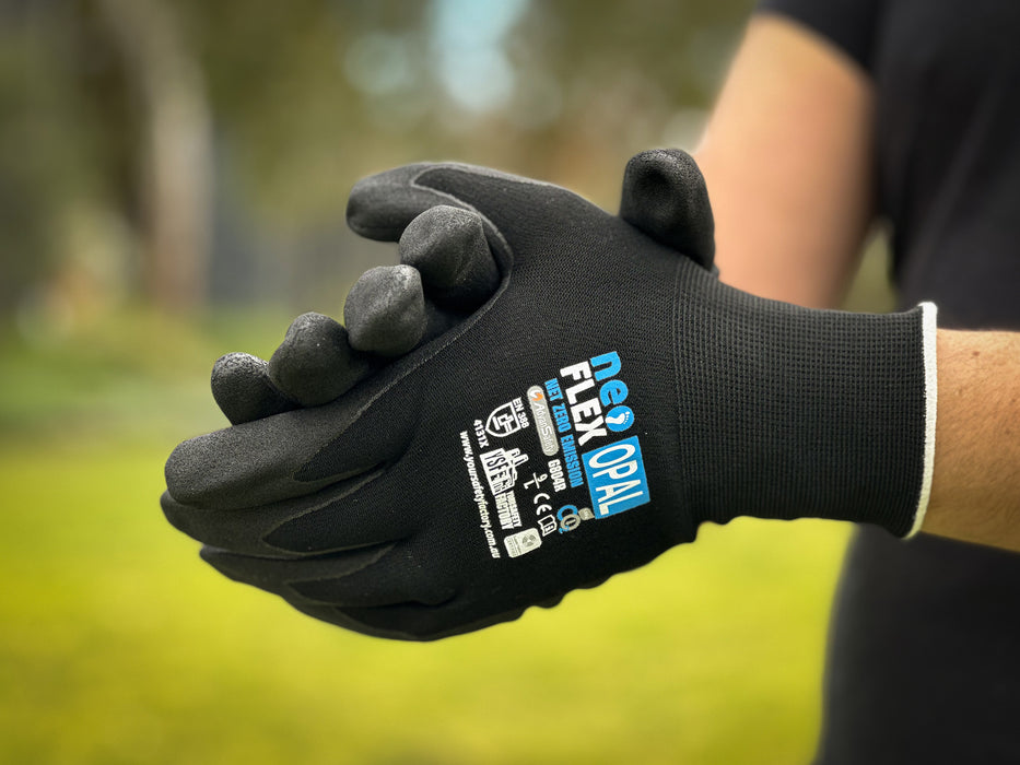 YSF - NeoFlex Opal Breathable Nitrile Foam Gloves G804R - Ultimate Comfort & Grip