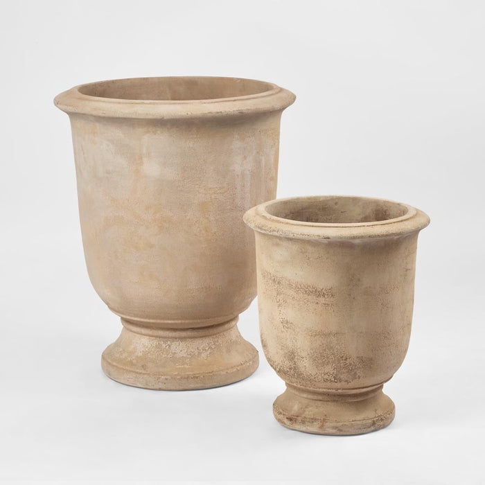 Fleur Planter Antique Finish