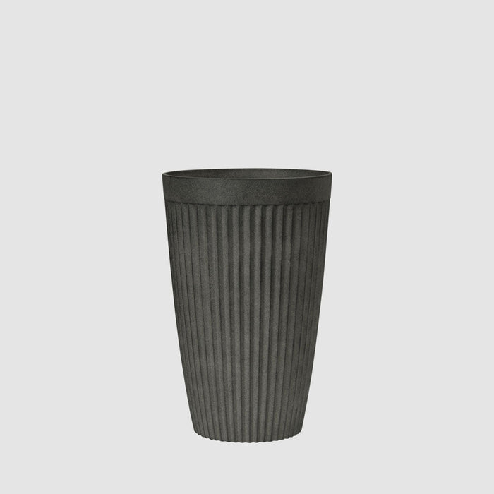 Elwood Tall Planters Black