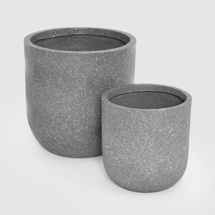 Dessa Large Terrazzo Planter Set of Two