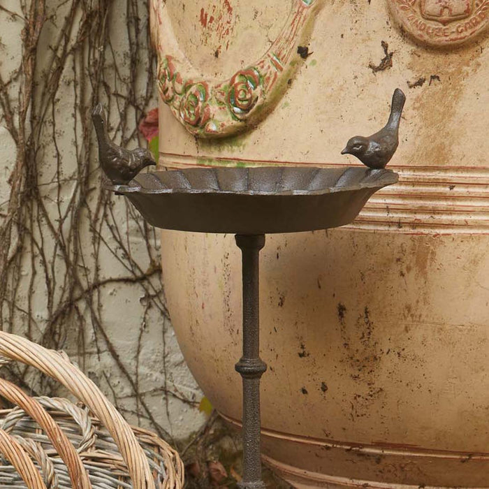 Bird Bath On Stand