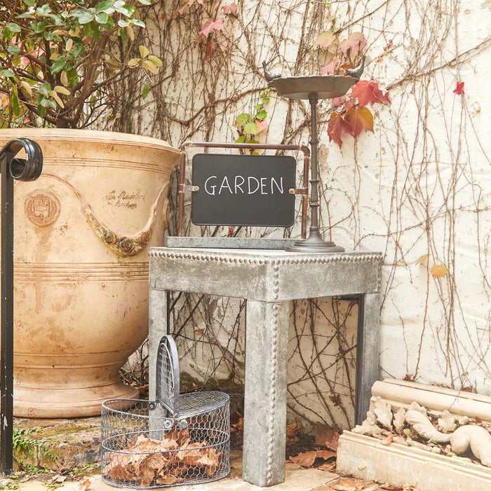 Bird Bath On Stand