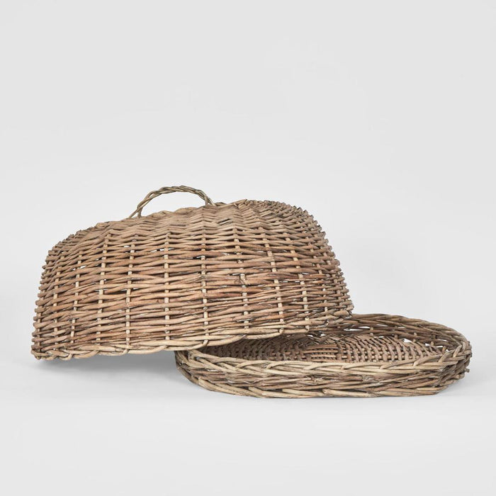 Oval Basket W Cover