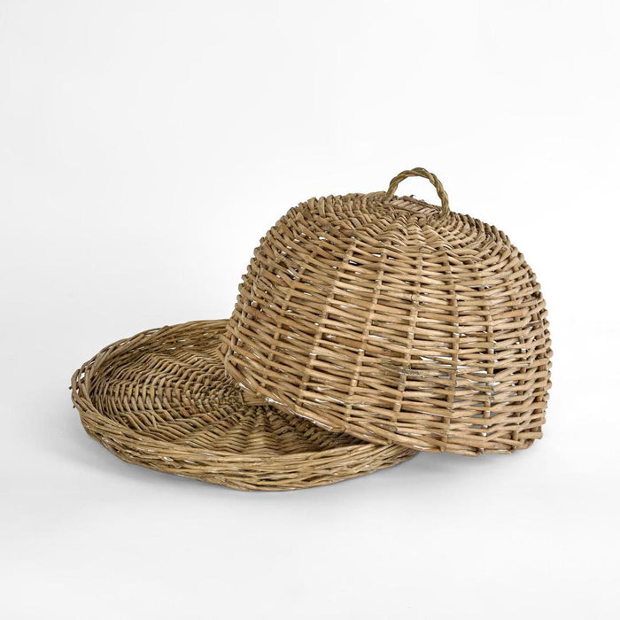 Round Basket W Cover