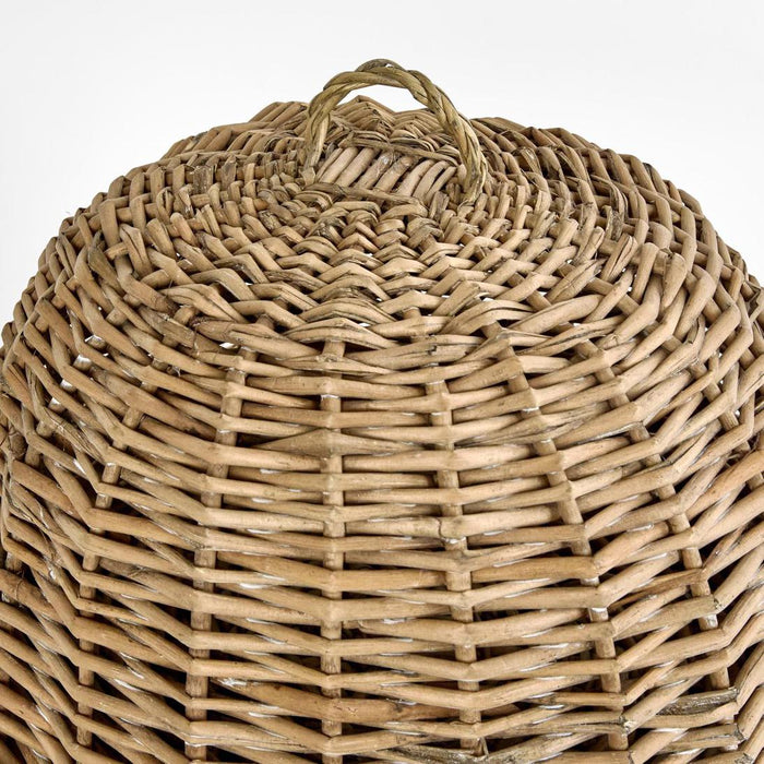 Round Basket W Cover