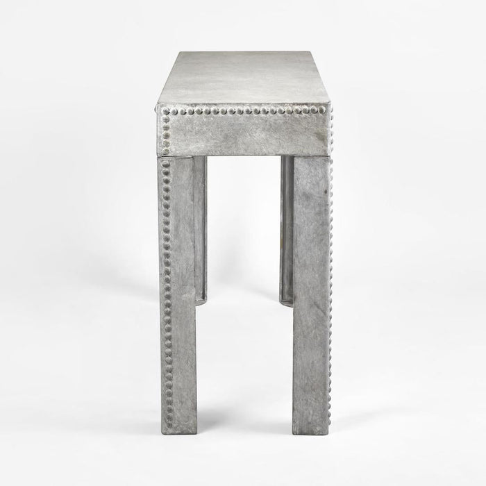 Zinc Garden Console Table