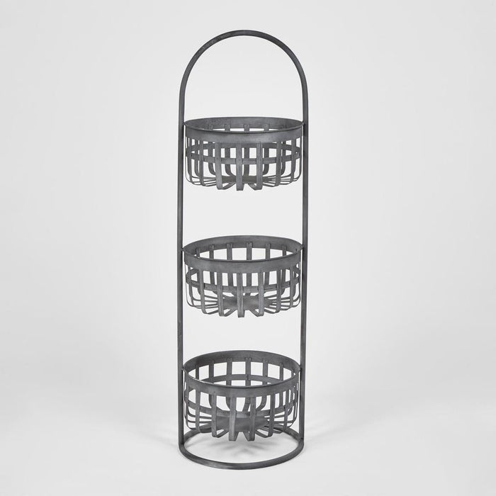 Burgundy Round Stand