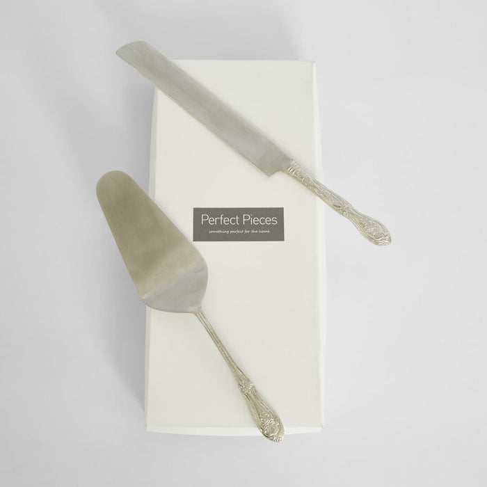 Eden Cake Server Silver