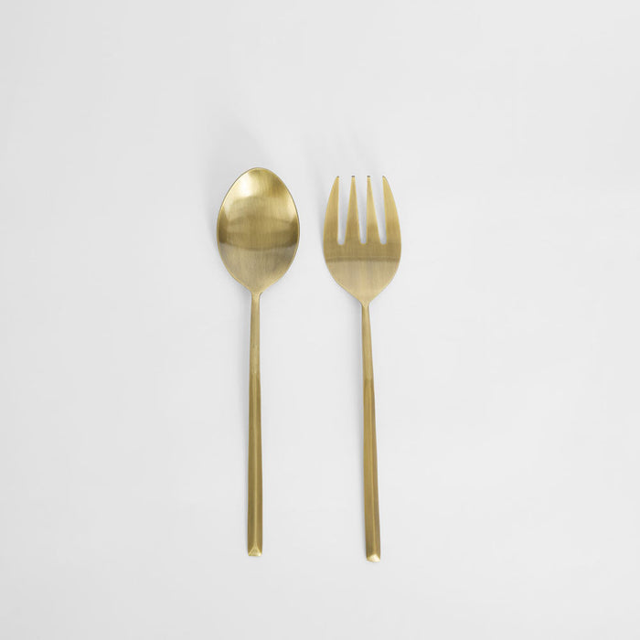 Joan Salad Servers Gold