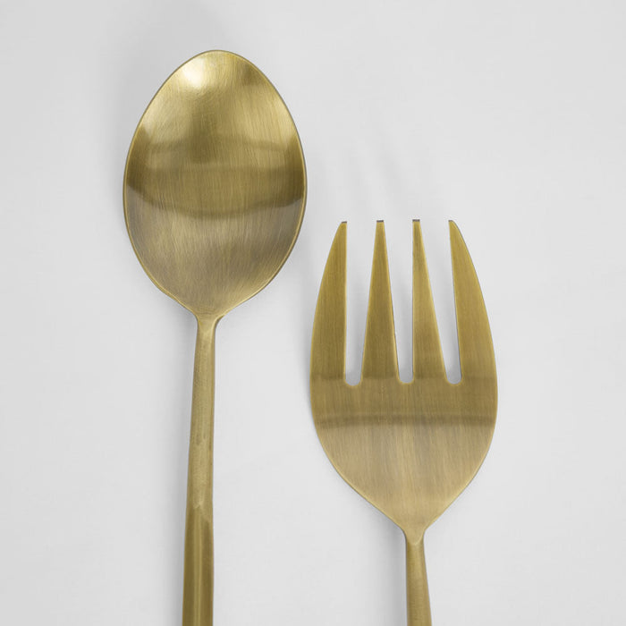 Joan Salad Servers Gold