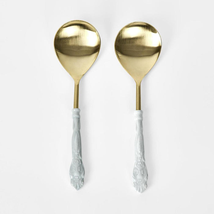 Enamel Serving Spoons