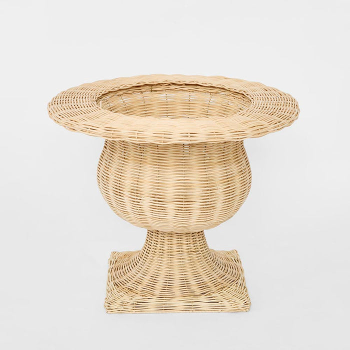 WICKER URN