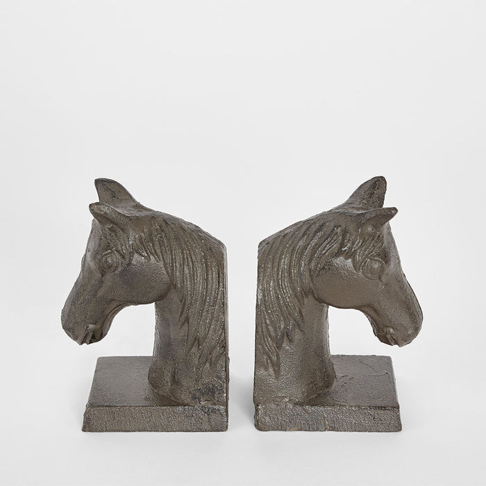 Horse Cast Iron Bookends
