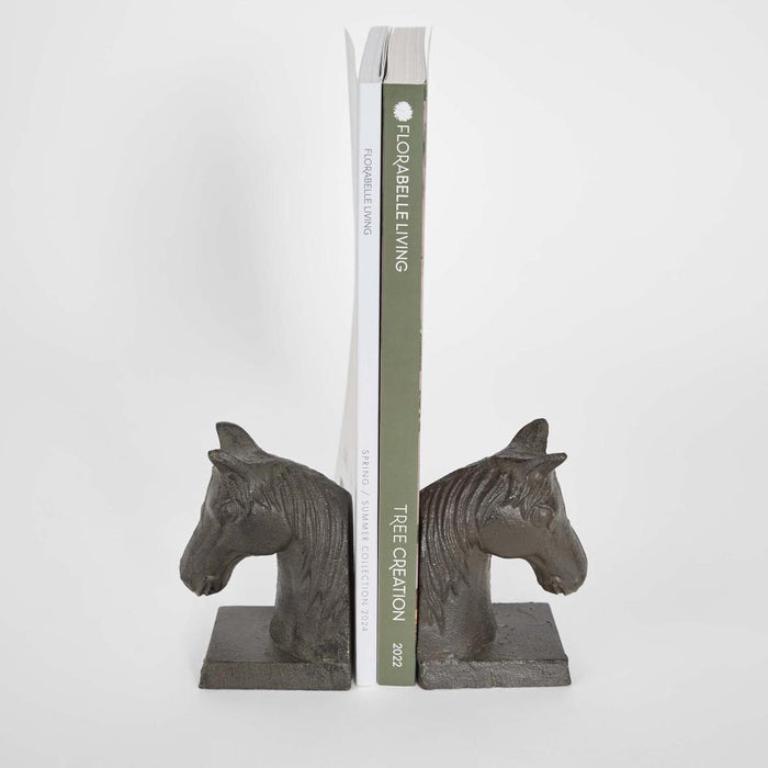 Horse Cast Iron Bookends