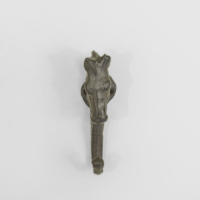 Stable Horse Cast Iron Wall Hook 2 pcs