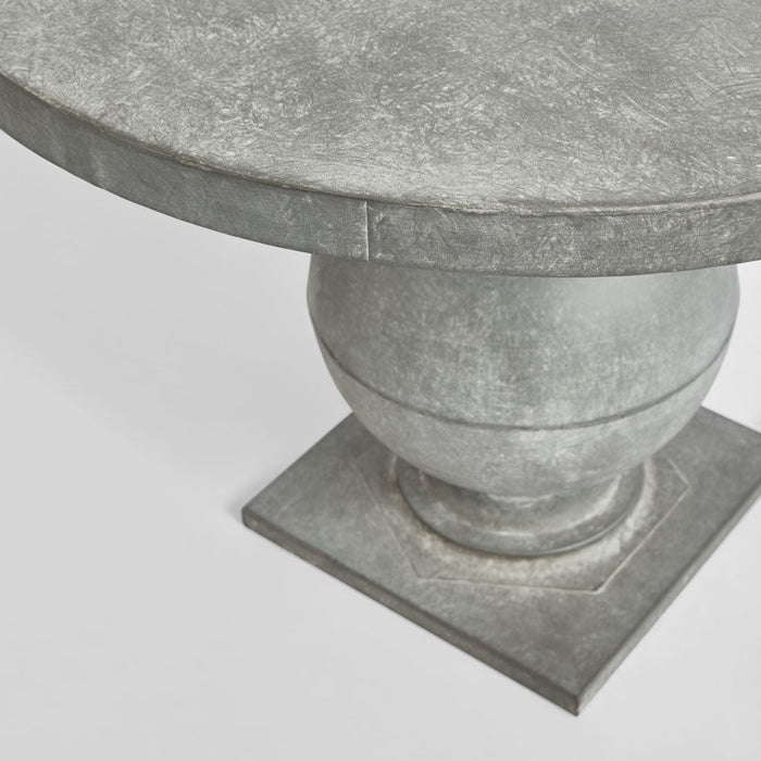Claywood 100cm Zinc Table