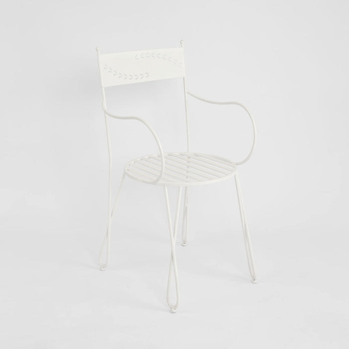 Laurel Bistro Chair Outdoor White