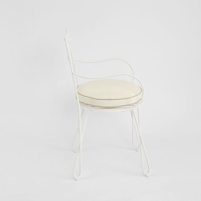 Laurel Bistro Chair Outdoor White