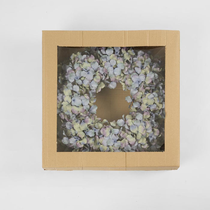 Hydrangea Wreath Blue