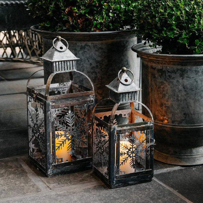 Nimes Zinc Planters