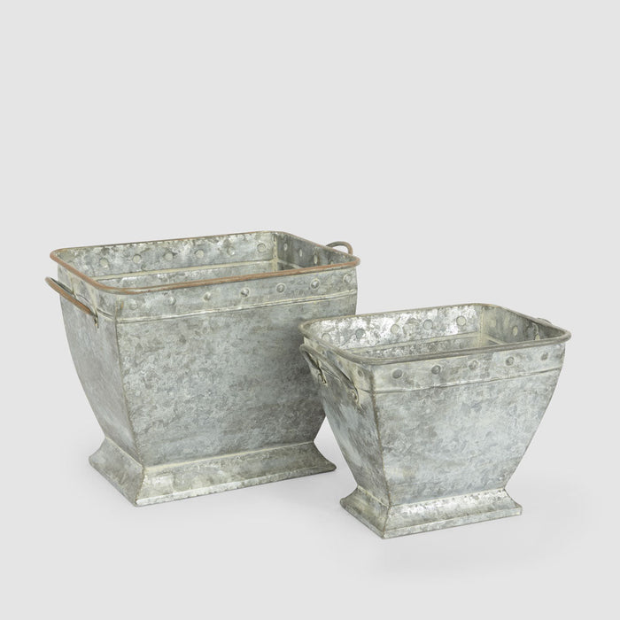 Parterre Zinc Planters