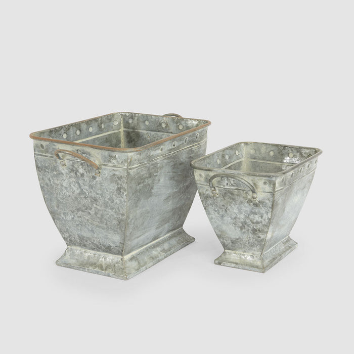 Parterre Zinc Planters