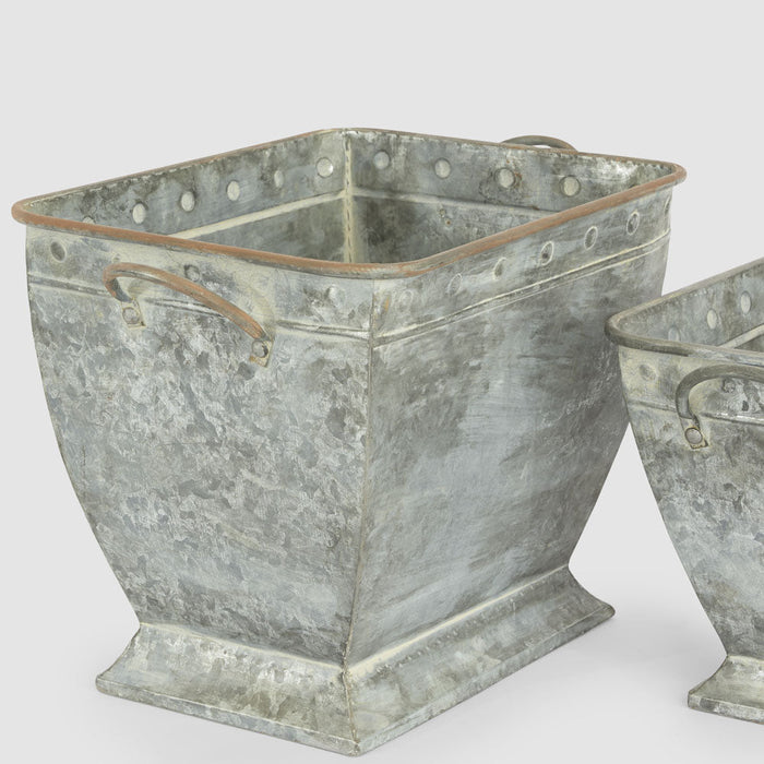 Parterre Zinc Planters