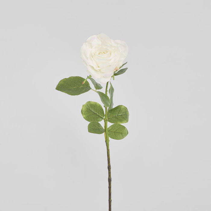 Eliza Soft Touch Rose 80cm White 6 pcs