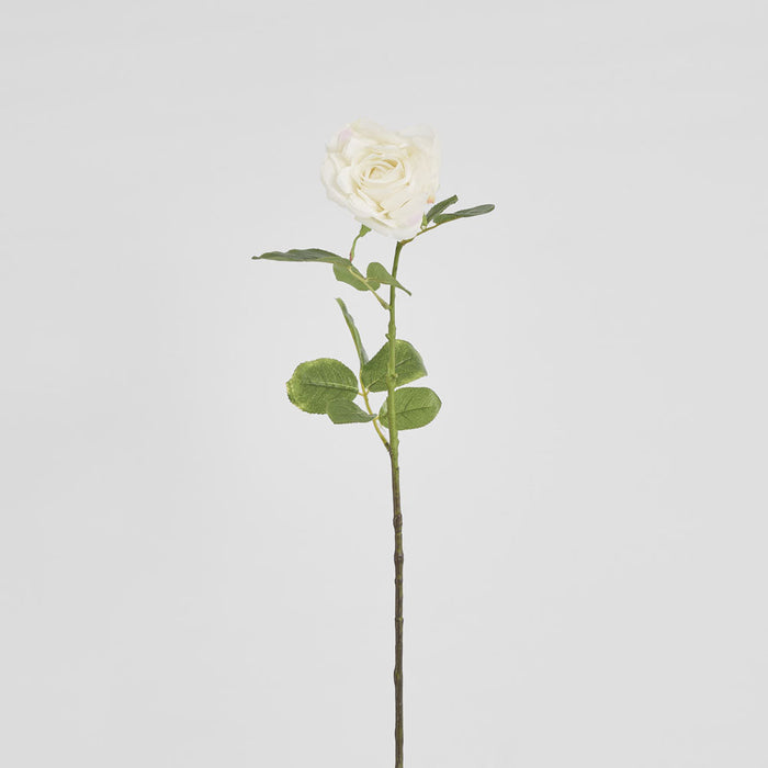 Eliza Soft Touch Rose 80cm White 6 pcs
