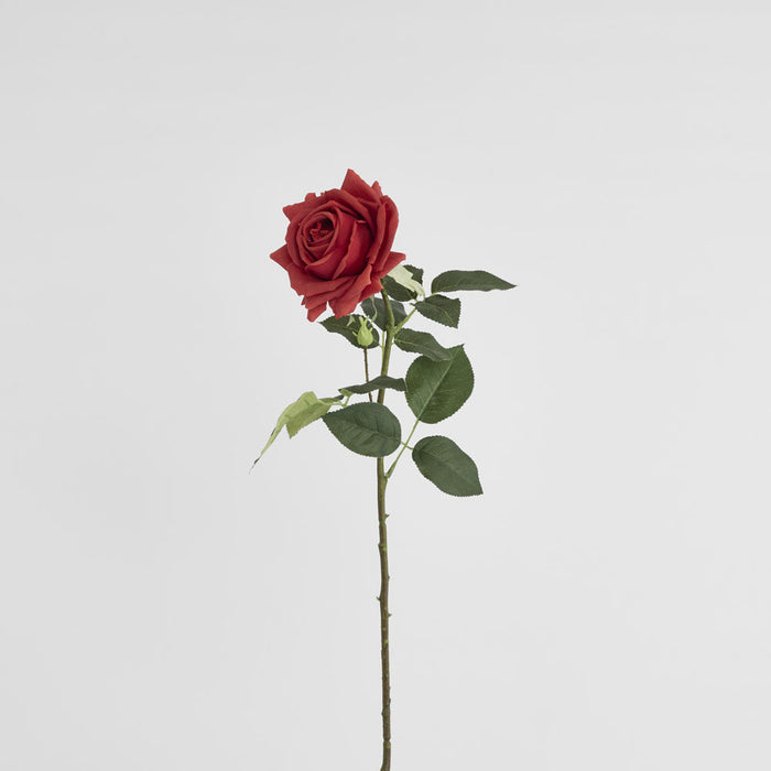 Belle Real Touch Rose Stem 65cm Red 6 pcs