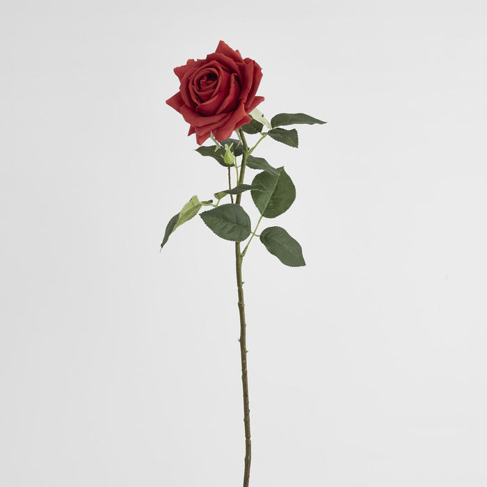 Belle Real Touch Rose Stem 65cm Red 6 pcs