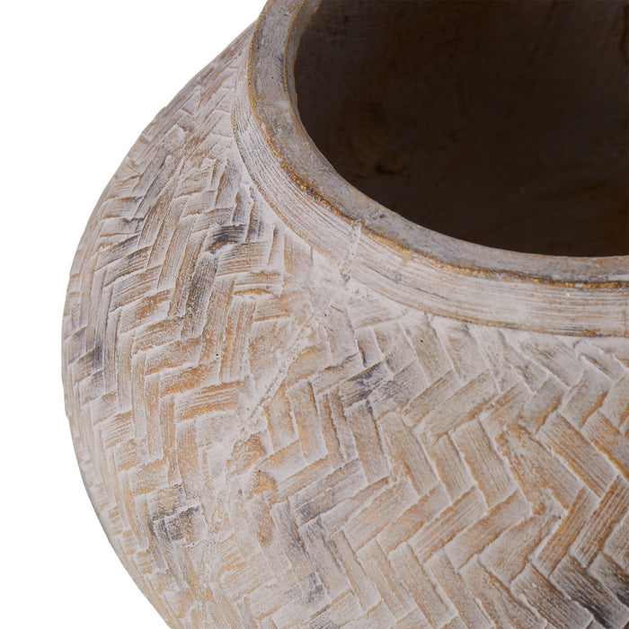 NSIMG-SHA256:67d4a3fa8165f66faf7ad2672a789105ea8ac98d59fd4261daa338cc4c4b2734 · Isalbi Rogue Distressed Cement Weave Vessel Multi-Coloured