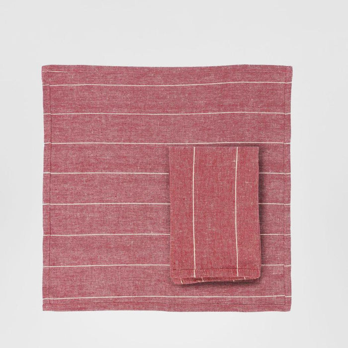 Wild Stripe Napkin Mulberry 3 pcs