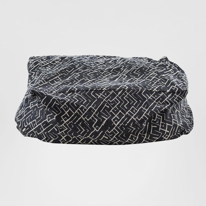 Ottoman - Tribal Raven - bean bag cover