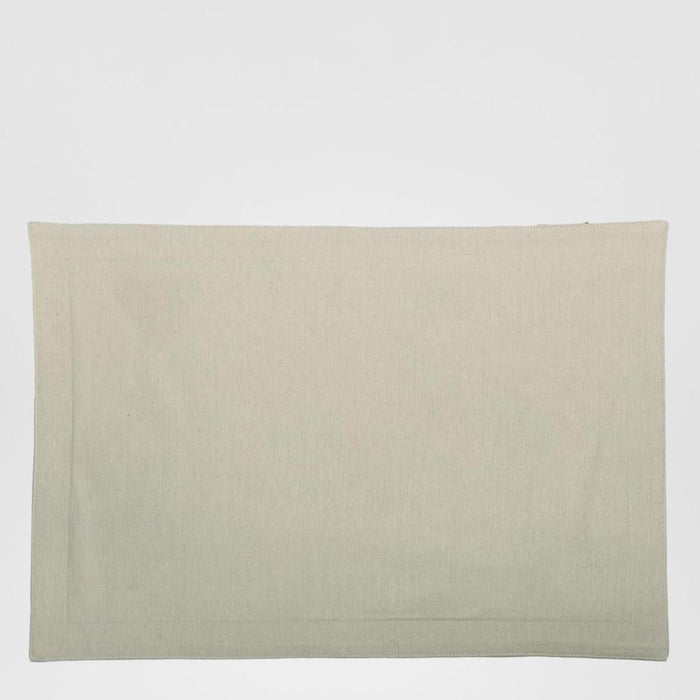 Chambray Placemat Sky Grey