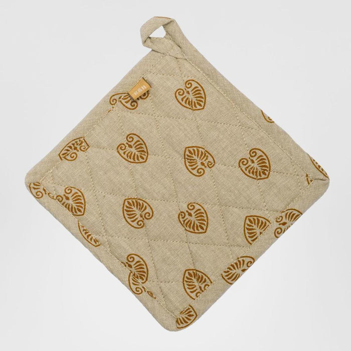 Mandalay Pot Holder Trivet Tuscan Olive 3 pcs