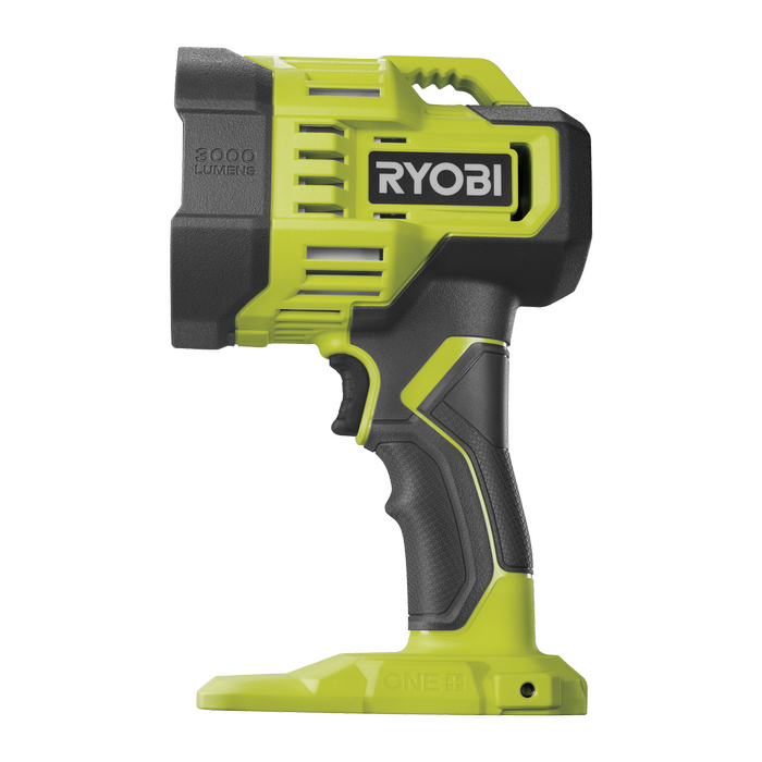 Ryobi 18V ONE+ LED Spotlight 650 Yard Beam Distance, PCL661B