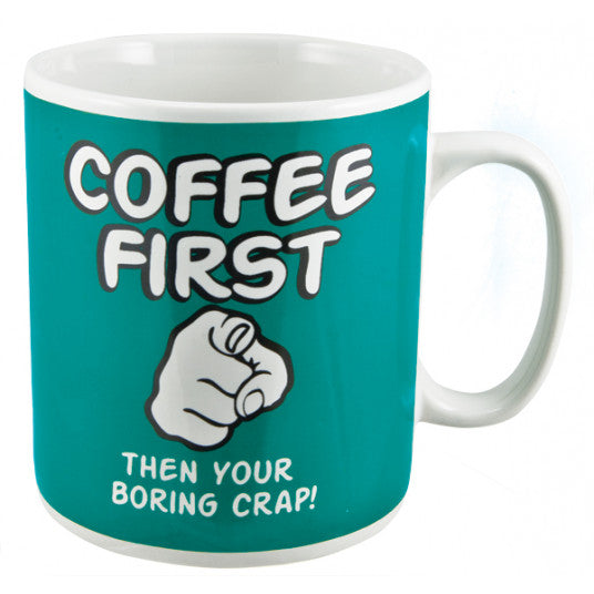 Coffee First Giant Mug