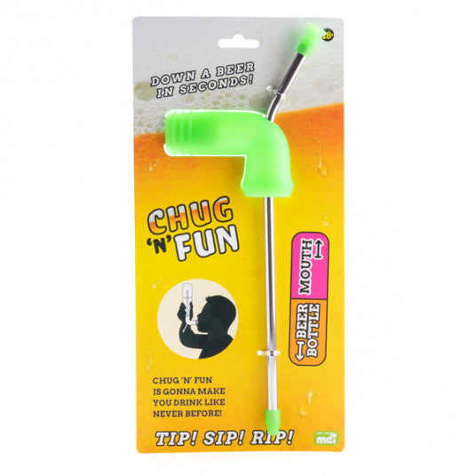 Green Chug 'n' Fun Beer Funnel