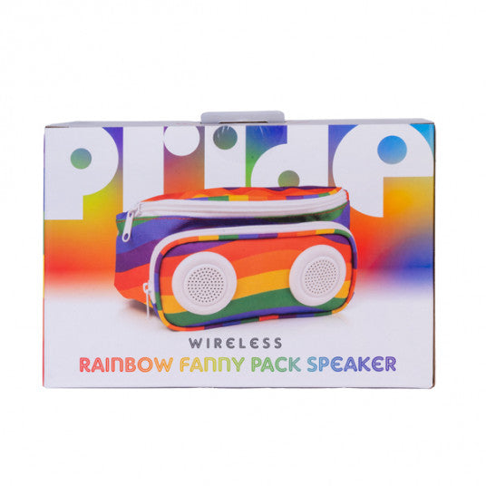 Rainbow Fanny Pack Speaker Pride