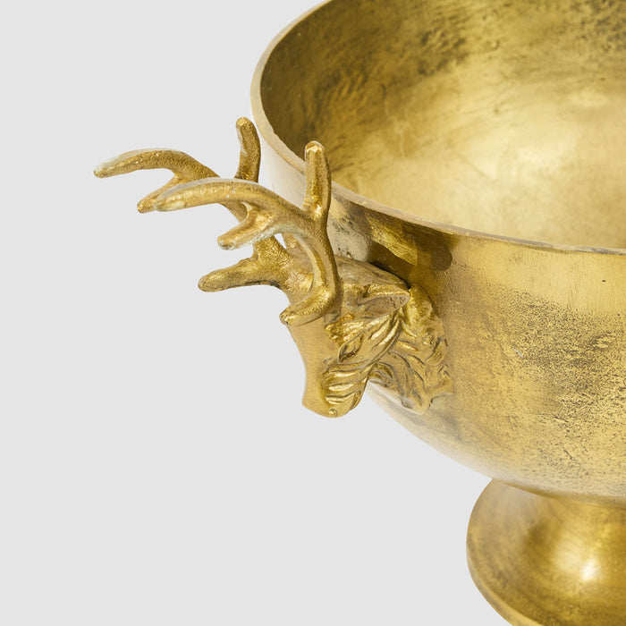 Deer Bowl Large Gold