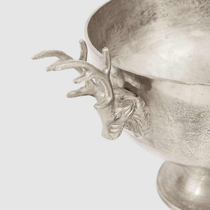 Deer Bowl Large Pewter